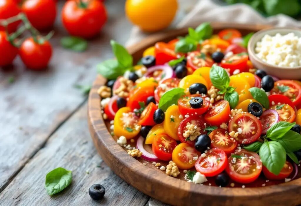 Voici la salade de tomates qui met tout le monde d’accord (sans mozzarella, ni vinaigre… mais ultra savoureuse).jpg
