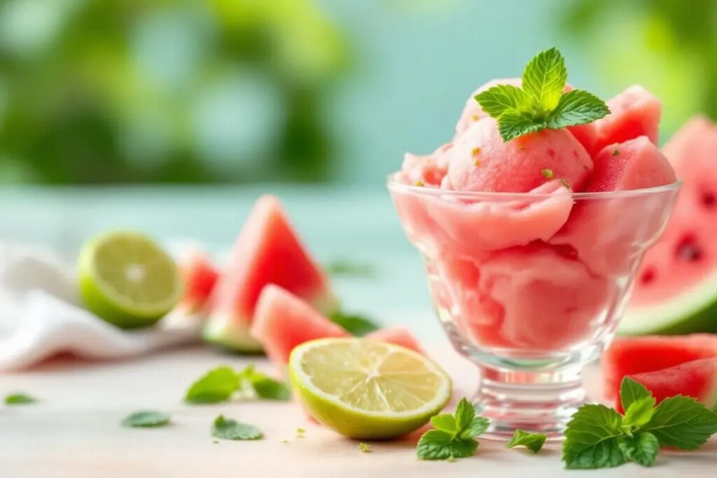 Ce sorbet pastèque-citron vert est un anti-canicule : ultra désaltérant, 100 % fruits.jpg