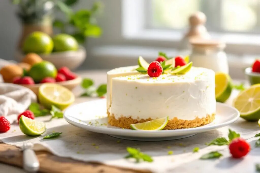 Je fais ce gâteau glacé yaourt-citron vert en 5 minutes : pas de sorbetière, zéro prise de tête.jpg