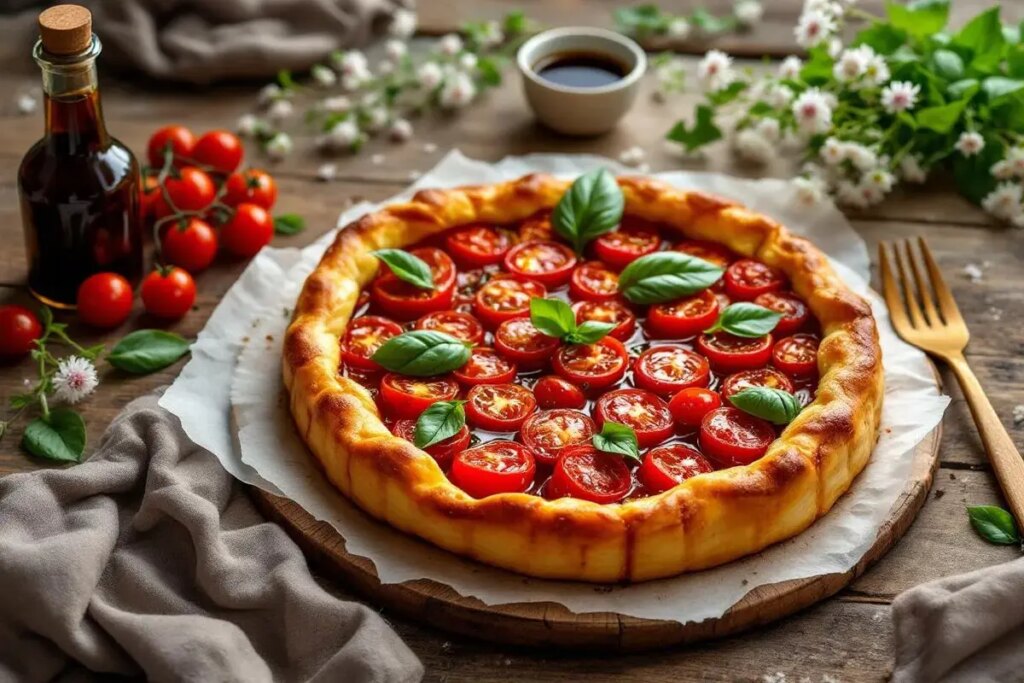 Tarte tatin de tomates cerises au balsamique : un dessert salé sucré qui surprend à tous les coups.jpg